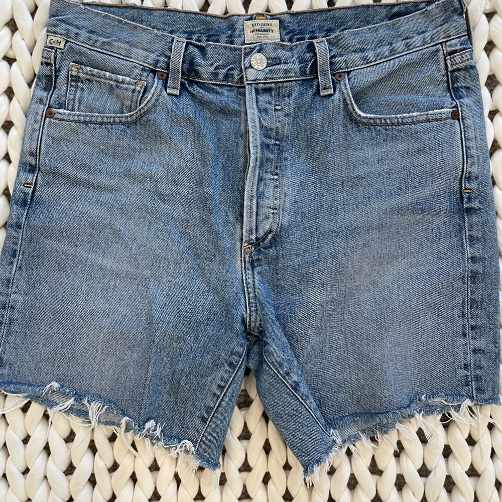 Citizens Of Humanity Blue Jean Shorts